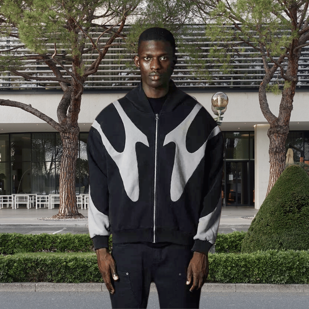 Unisex Hoodie with Abstract Design – Stylish, Comfortable and Versatile