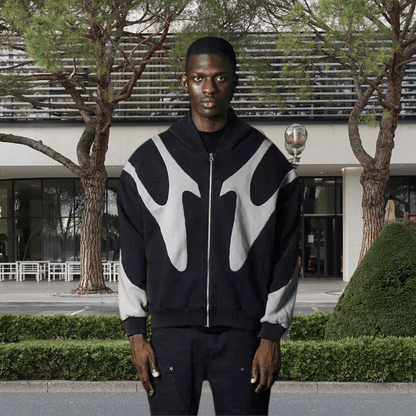 Unisex Hoodie with Abstract Design – Stylish, Comfortable and Versatile