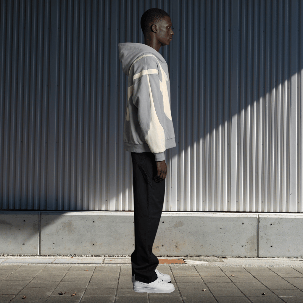 Unisex Hoodie with Abstract Design – Stylish, Comfortable and Versatile