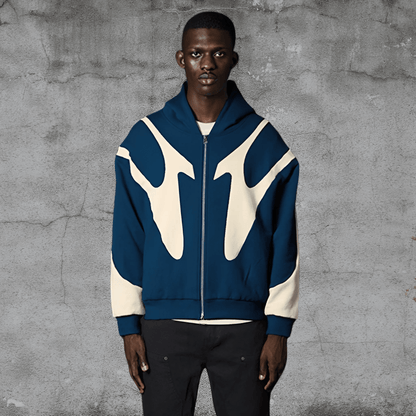 Unisex Hoodie with Abstract Design – Stylish, Comfortable and Versatile