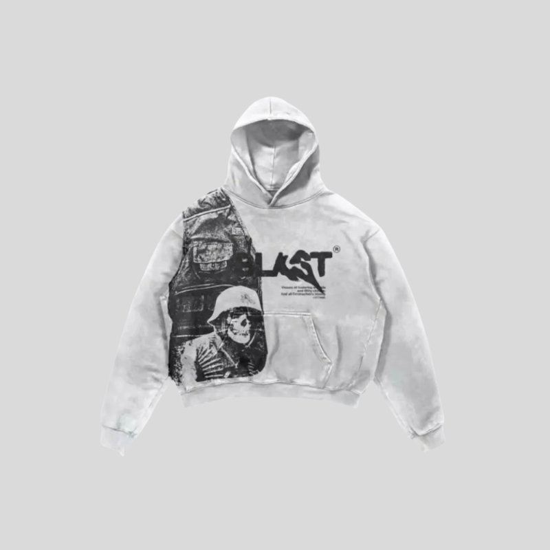 Unisex Streetwear Hoodie with Graphic Print – Oversized Fit | Multiple Colors