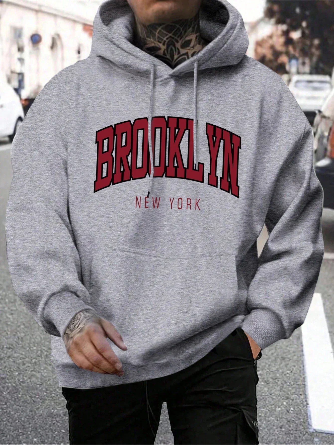 Brooklyn New York Hoodie – Unisex Oversized Sweater