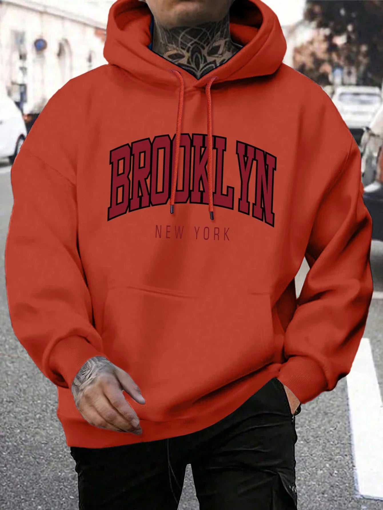 Brooklyn New York Hoodie – Unisex Oversized Sweater