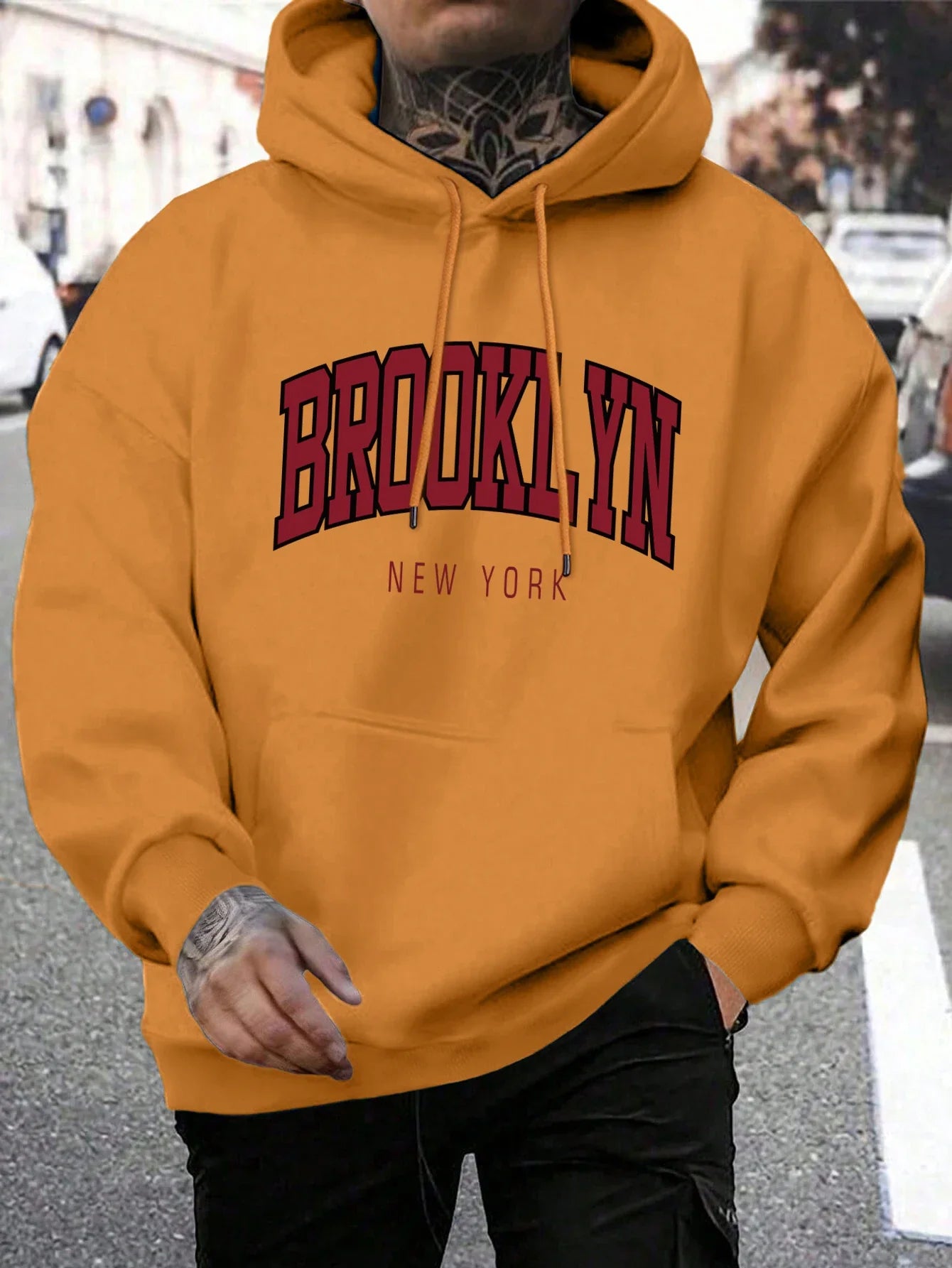 Brooklyn New York Hoodie – Unisex Oversized Sweater