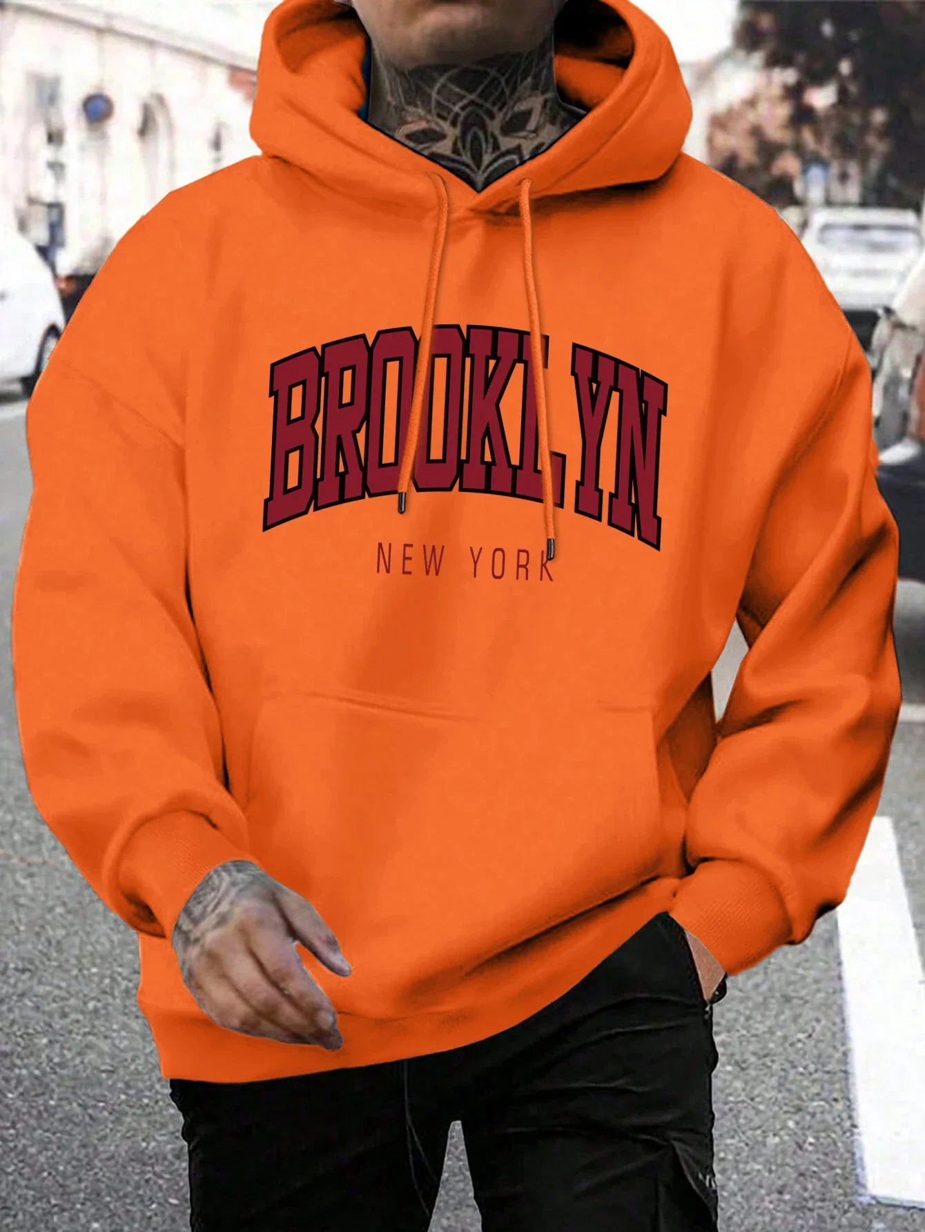 Brooklyn New York Hoodie – Unisex Oversized Sweater