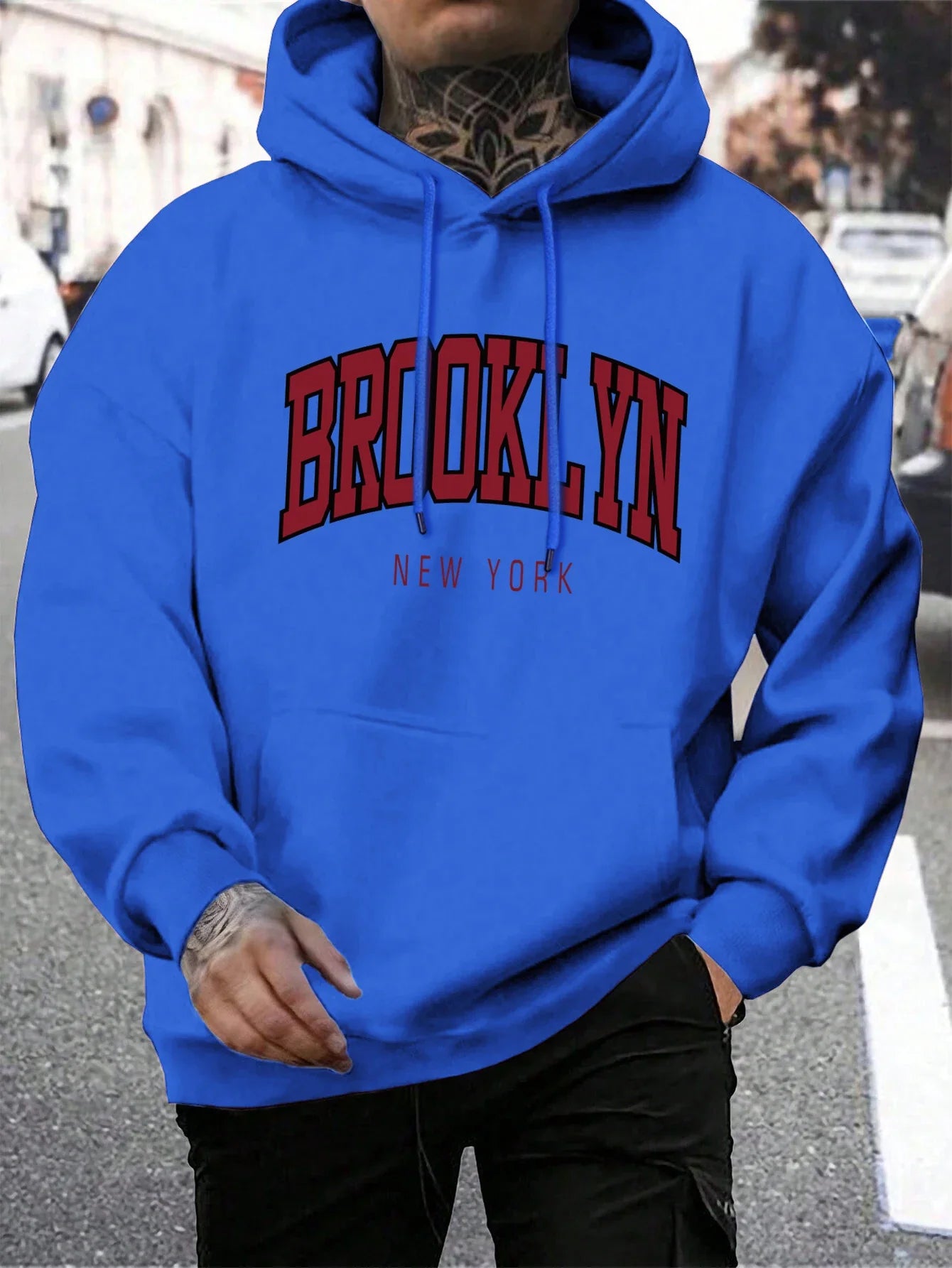 Brooklyn New York Hoodie – Unisex Oversized Sweater